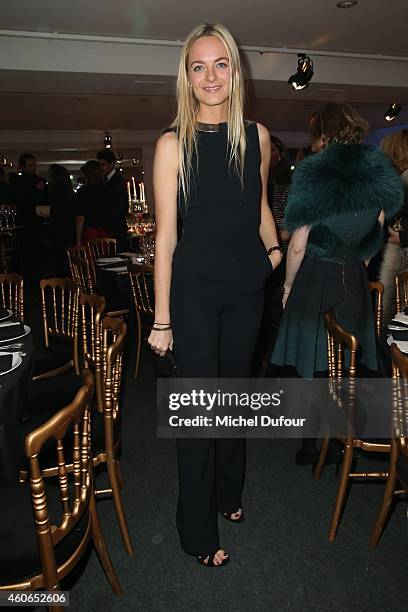 Virginie Courtin attends the Annual Charity Dinner Hosted By The AEM Association Children Of The World For Rwanda At Espace Pierre Cardin In Paris at...