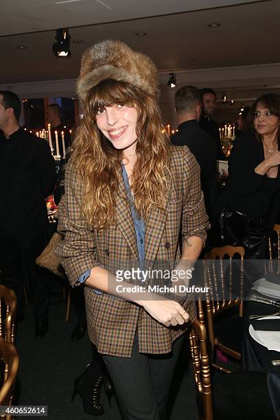 Lou Doillon attends the Annual Charity Dinner Hosted By The AEM Association Children Of The World For Rwanda At Espace Pierre Cardin In Paris at...