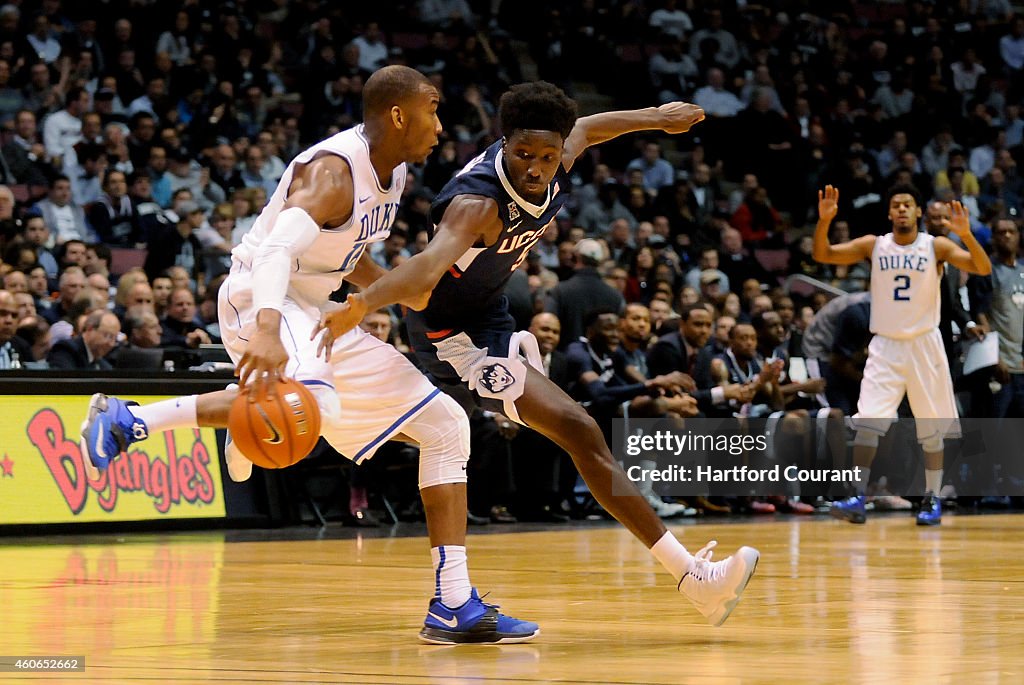 Connecticut at Duke