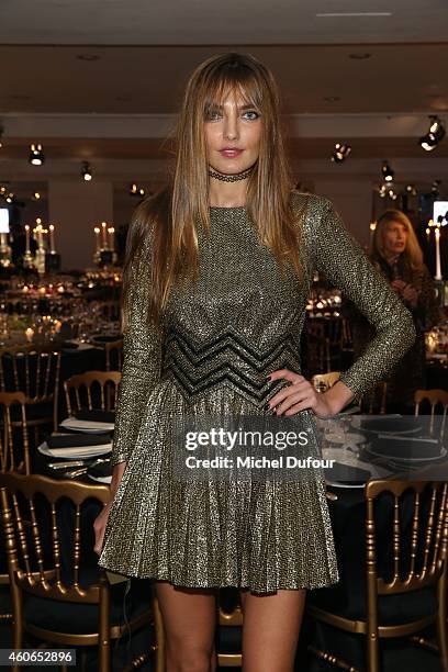 Alina Baikova attends the Annual Charity Dinner Hosted By The AEM Association Children Of The World For Rwanda At Espace Pierre Cardin In Paris at...