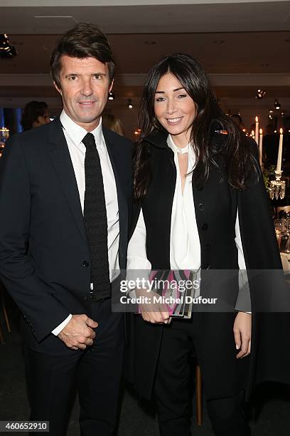 Paul Emmanuel Rieffers and Margaux Rieffers attend the Annual Charity Dinner Hosted By The AEM Association Children Of The World For Rwanda At Espace...