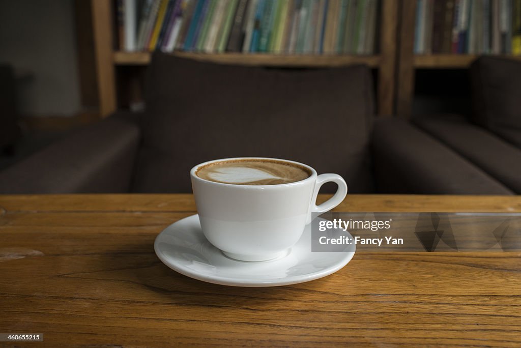 Coffee on table