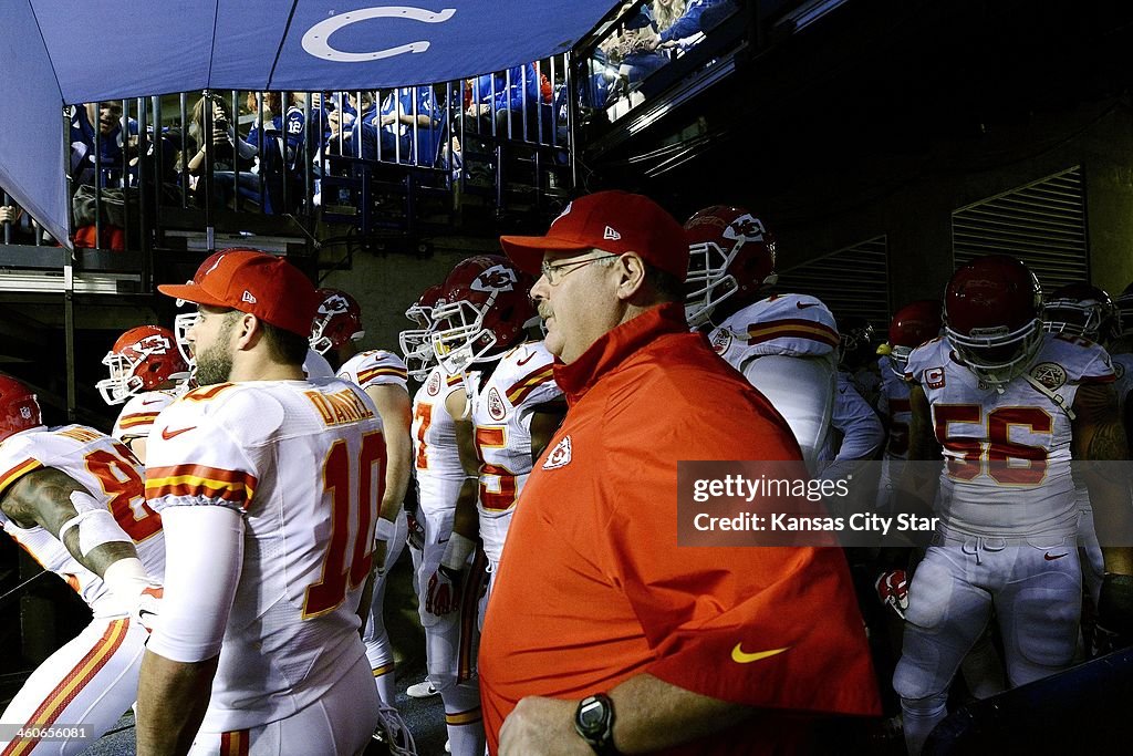 NFL: Chiefs v Colts Wild Card game