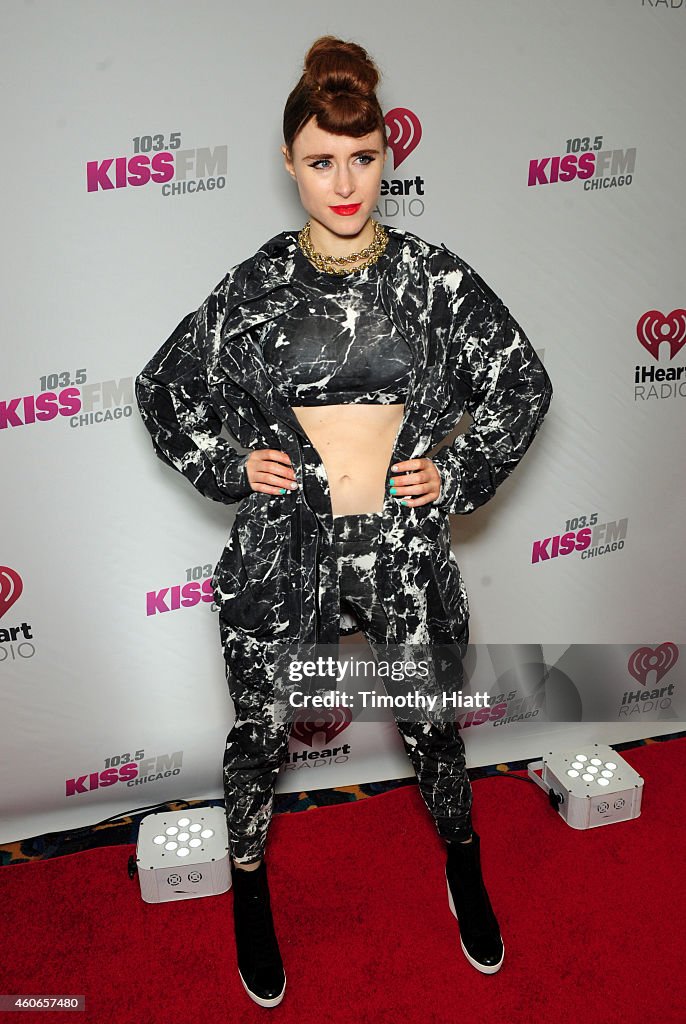 103.5 KISS FM's Jingle Ball 2014 - Backstage