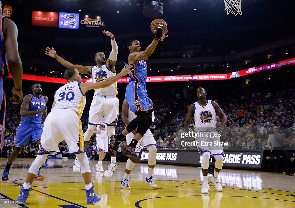 Oklahoma City Thunder v Golden State Warriors