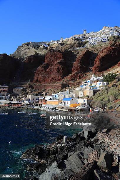 amoudi o ammoudi bay - amoudi bay bildbanksfoton och bilder