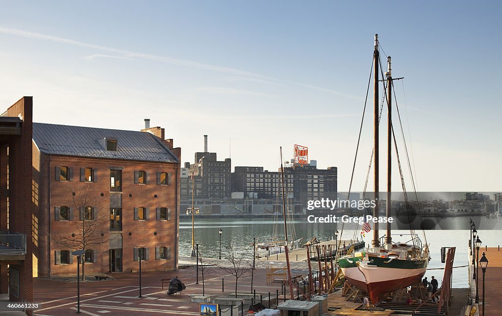 Fells Point Baltimore Harbor