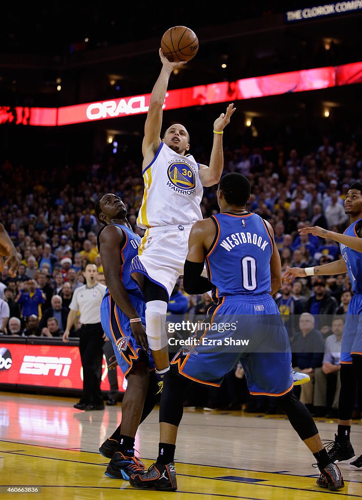 Oklahoma City Thunder v Golden State Warriors