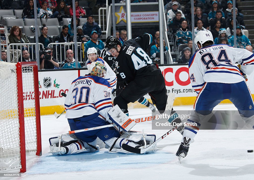 Edmonton Oilers v San Jose Sharks