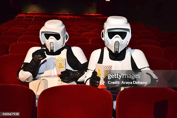 General view of atmosphere at the Film Independent Live Read: "The Empire Strikes Back" at Ace Hotel on December 18, 2014 in Los Angeles, California.