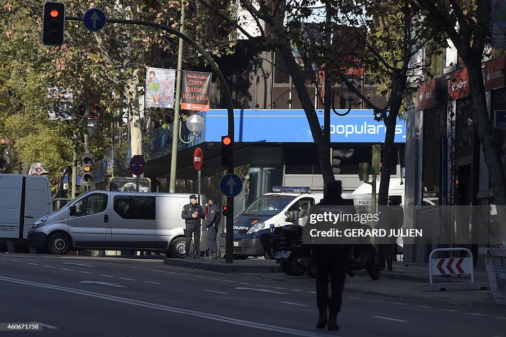 SPAIN-POLITICS-PARTIES-BOMB