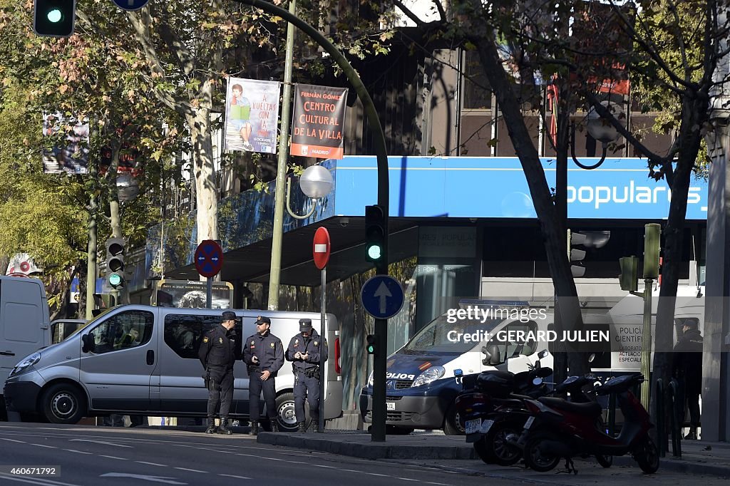 SPAIN-POLITICS-PARTIES-BOMB