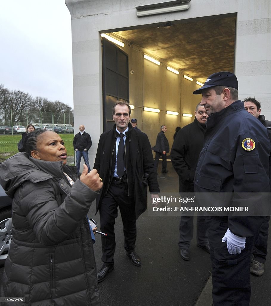 FRANCE-GOVERNMENT-JUSTICE-PRISON-DEMO