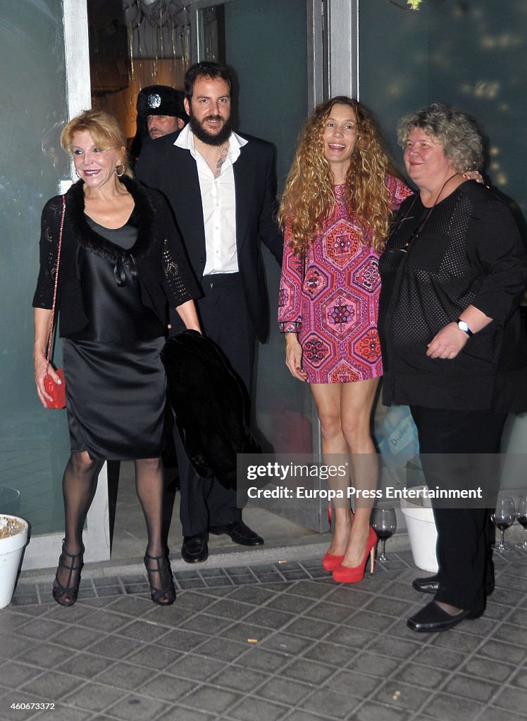 Blanca Cuesta's 40 Birthday Party In Madrid