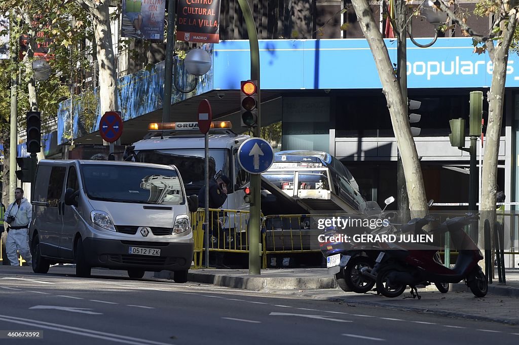 SPAIN-POLITICS-PARTIES-BOMB