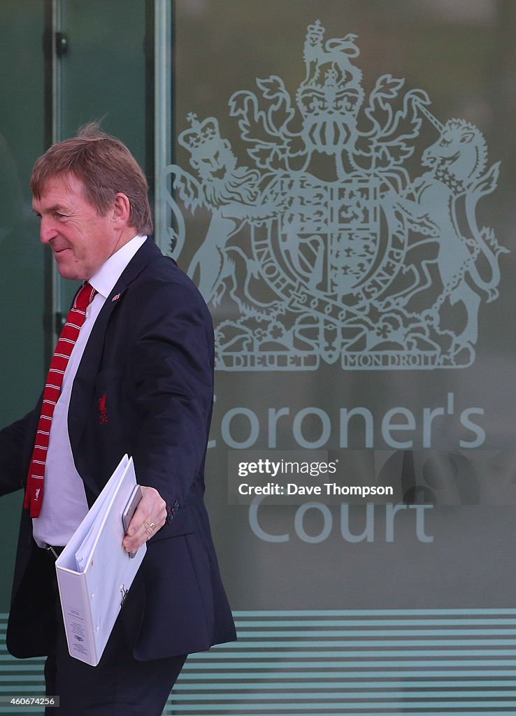 Former Liverpool FC Manager Kenny Dalglish Gives Evidence At The Hillsborough Inquest