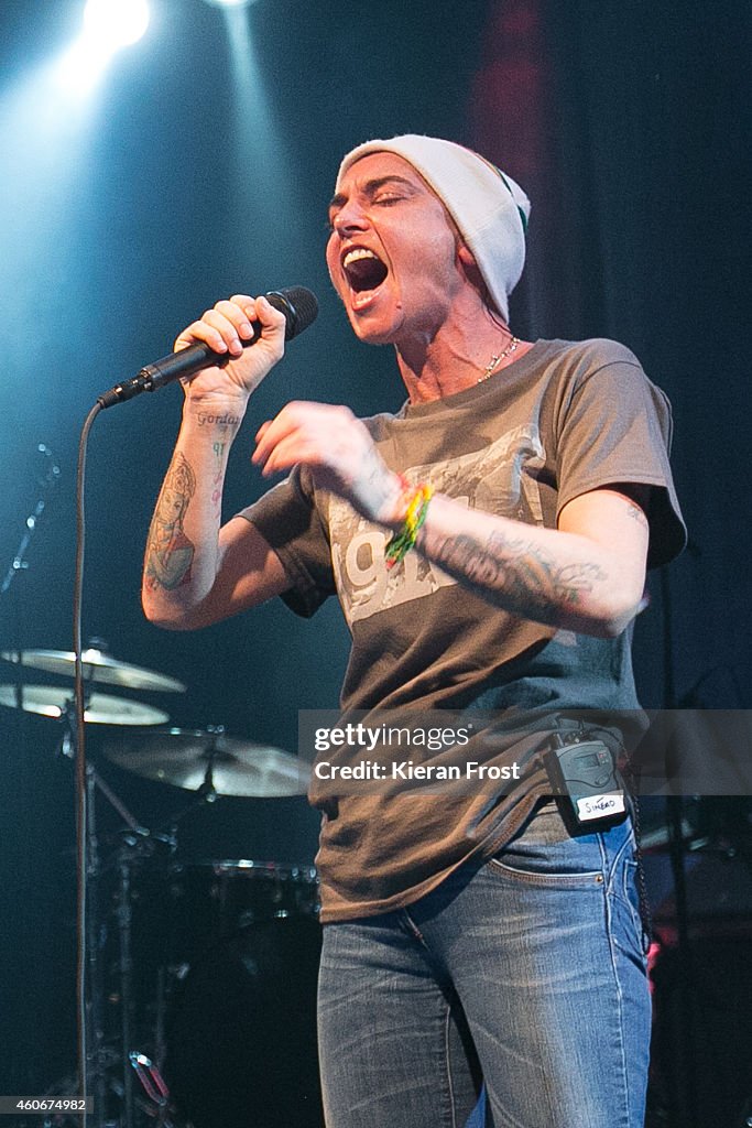 Sinead O'Connor Performs At Vicar Street In Dublin