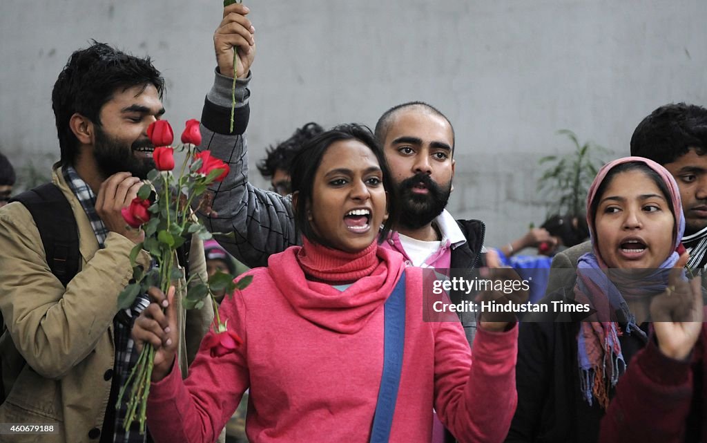 Acid Attack Survivors Protest Against Delhi Police