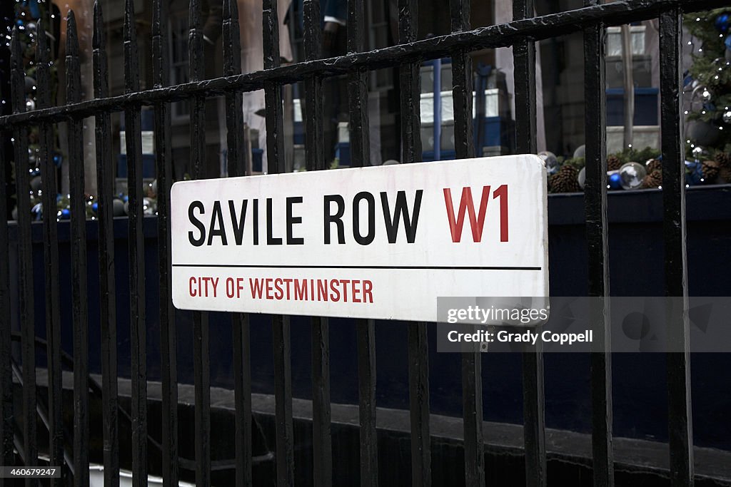 Saville Row, London