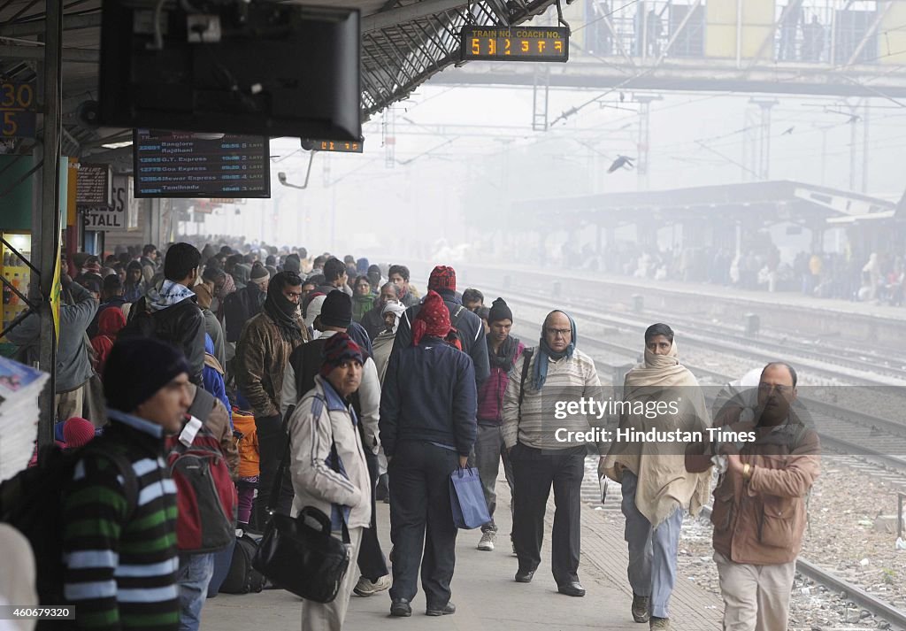 North India Shivers Under Cold Wave; Thick Fog Resurfaces