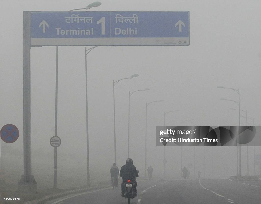 North India Shivers Under Cold Wave; Thick Fog Resurfaces