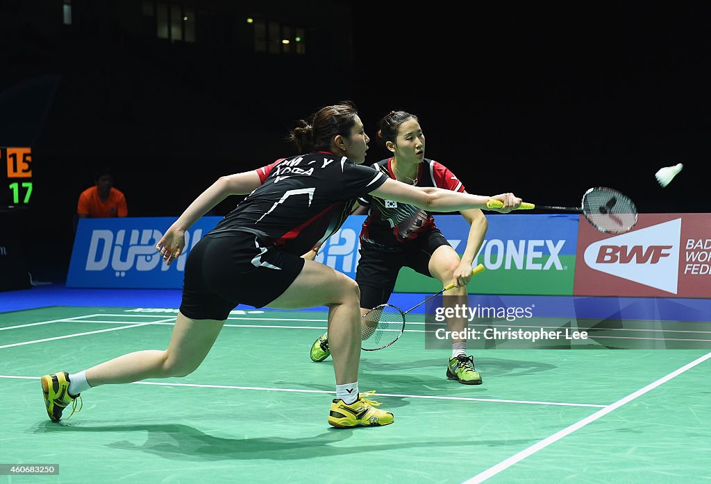 BWF Destination Dubai World Superseries Finals - Day 3