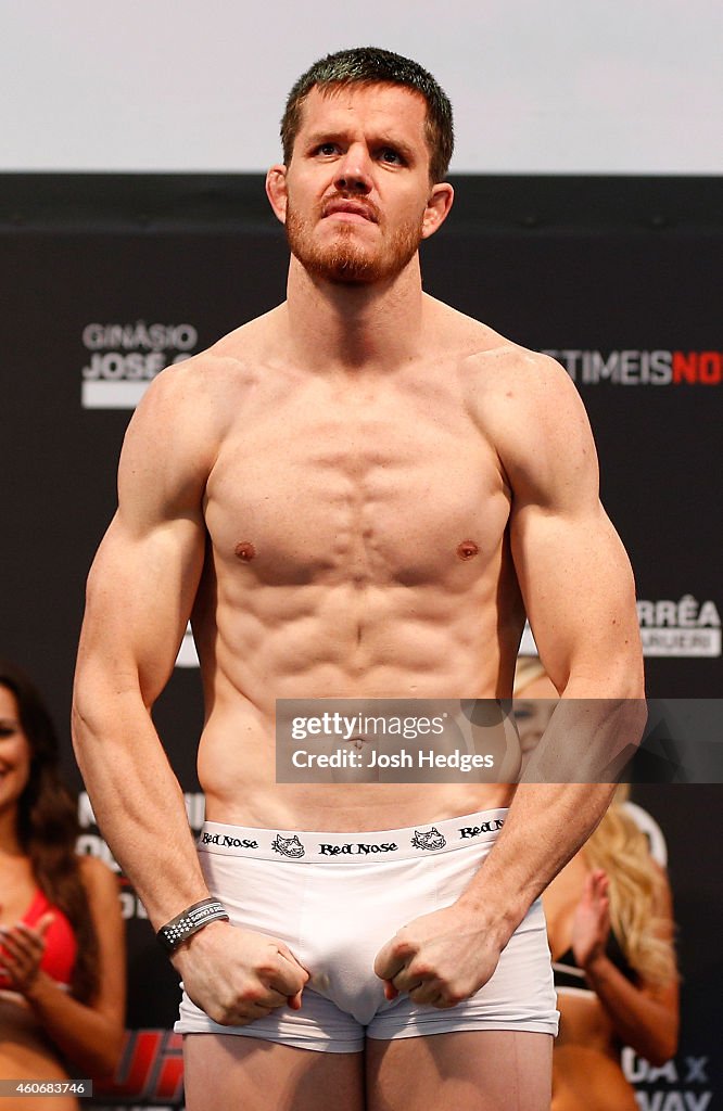 UFC Fight Night Weigh-in