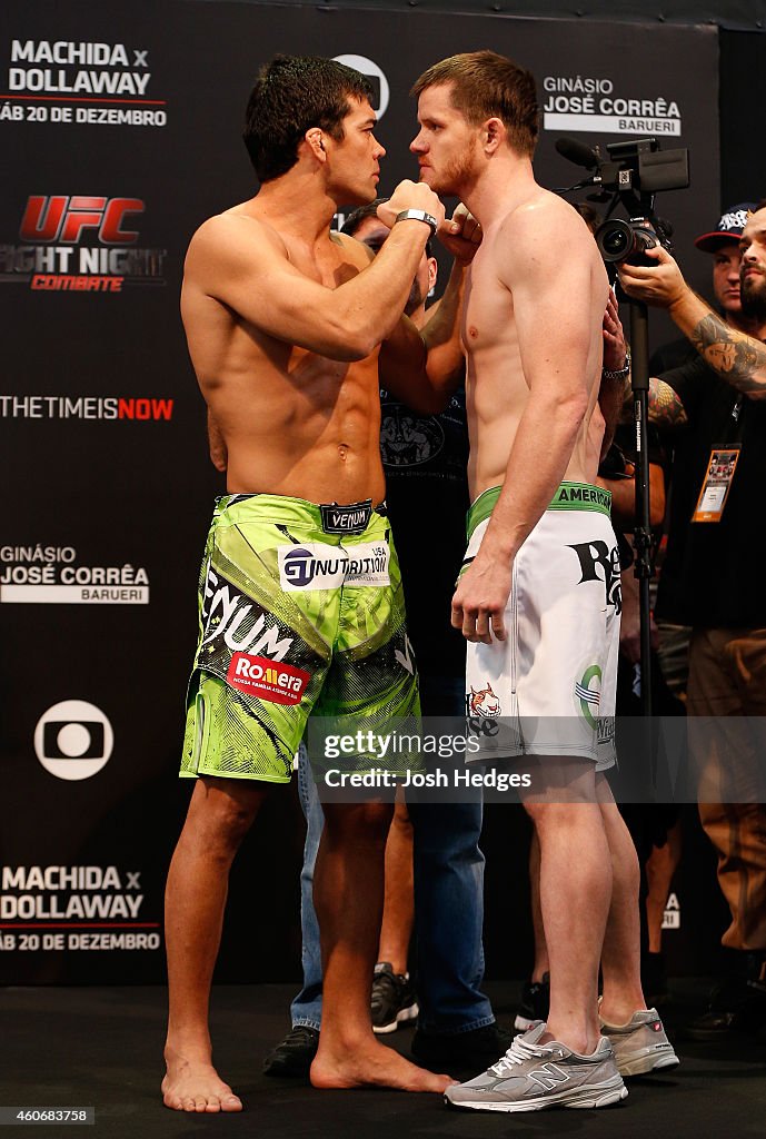 UFC Fight Night Weigh-in