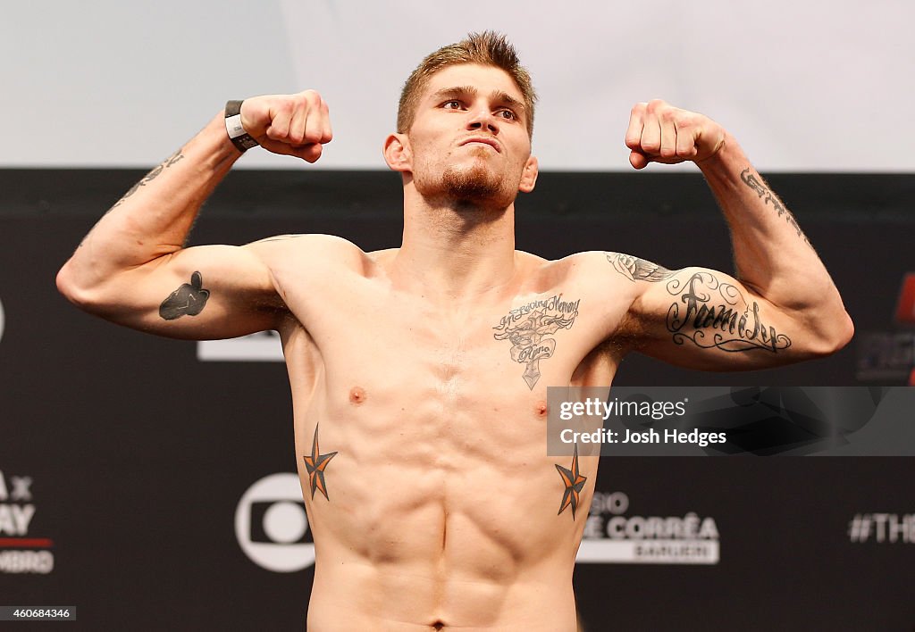 UFC Fight Night Weigh-in