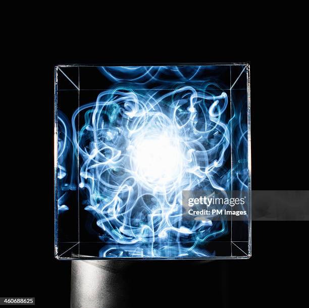 energy trapped in box - vitality blast stock pictures, royalty-free photos & images