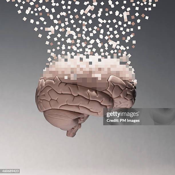 brain data - deterioration ストックフォトと画像