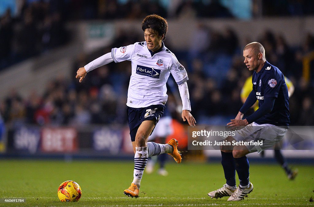 Millwall v Bolton Wanderers - Sky Bet Championship