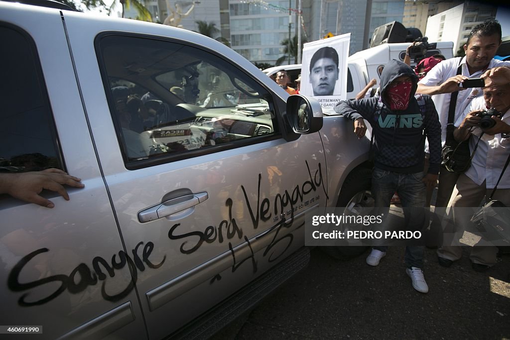 MEXICO-CRIME-STUDENTS-PROTEST