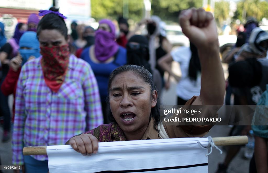 MEXICO-CRIME-STUDENTS-PROTEST