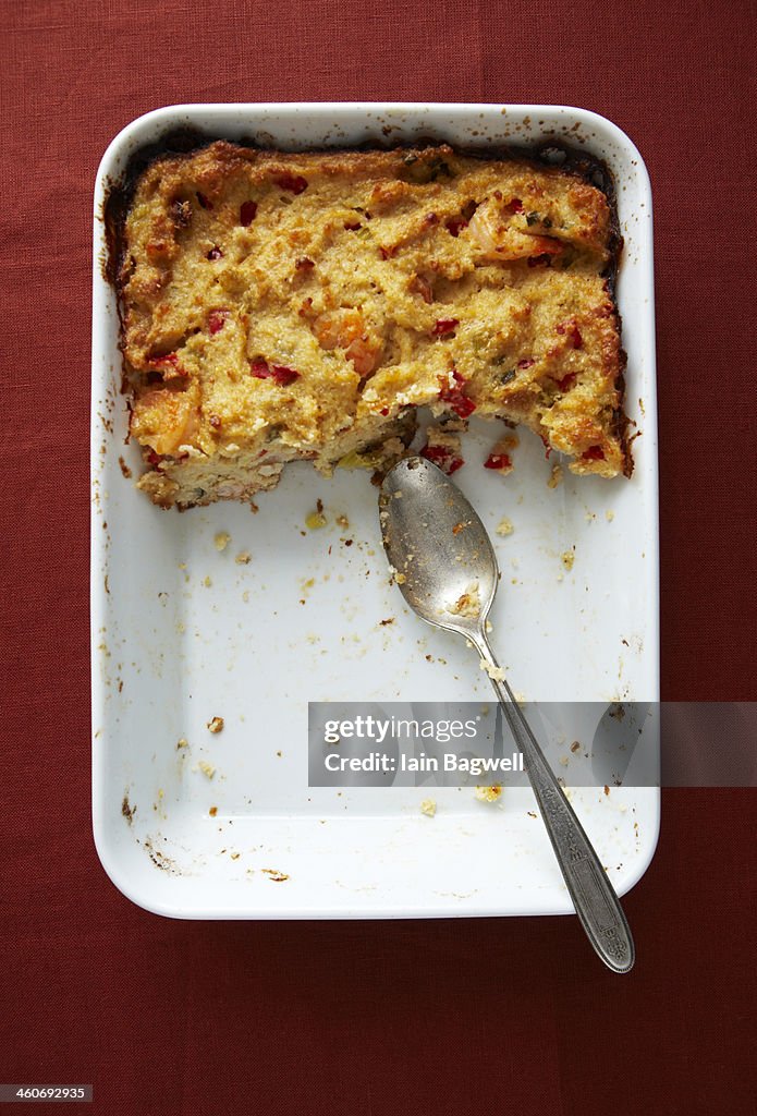 Chorizo & Dried Cherry Cornbread Dressing