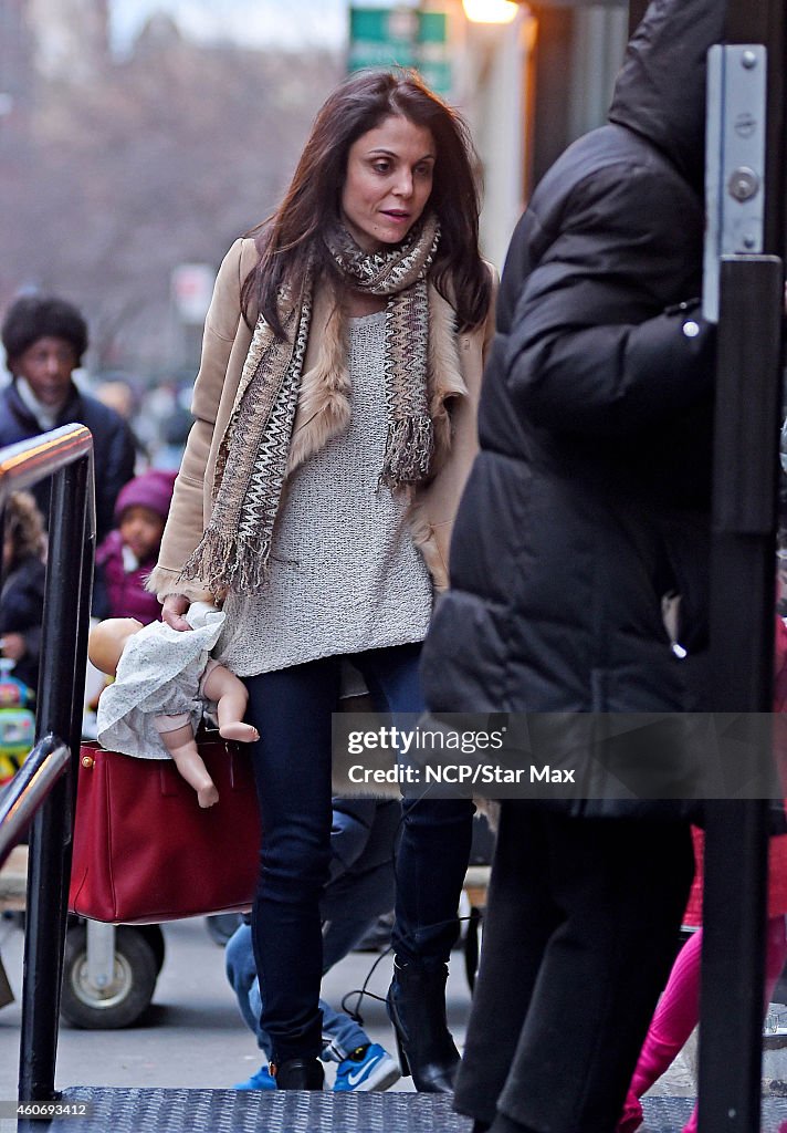 Celebrity Sightings In New York City - December 18, 2014