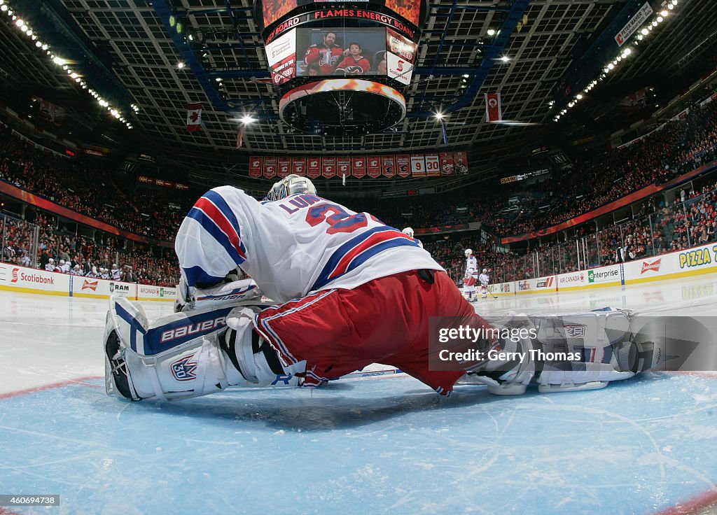 New York Rangers v Calgary Flames