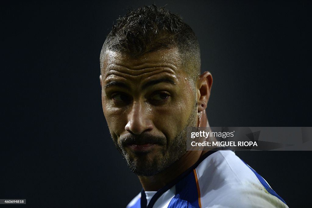 Porto's forward and captain Ricardo Quaresma looks on during the ...