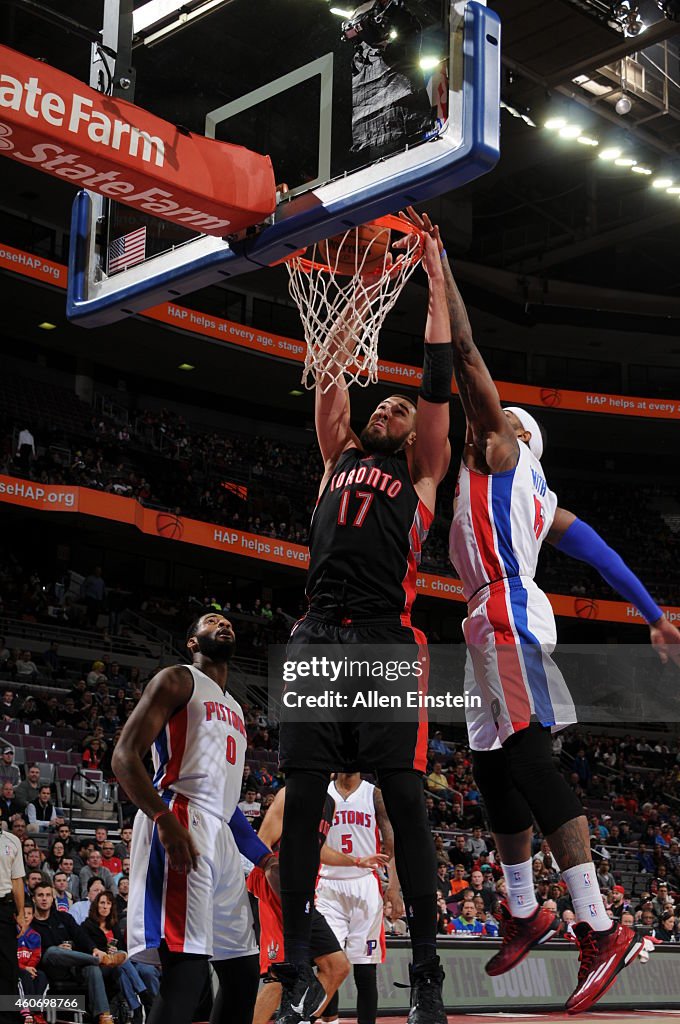 Toronto Raptors v Detroit Pistons