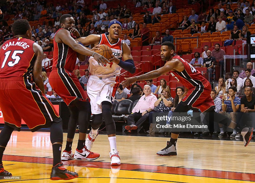 Washington Wizards v Miami Heat