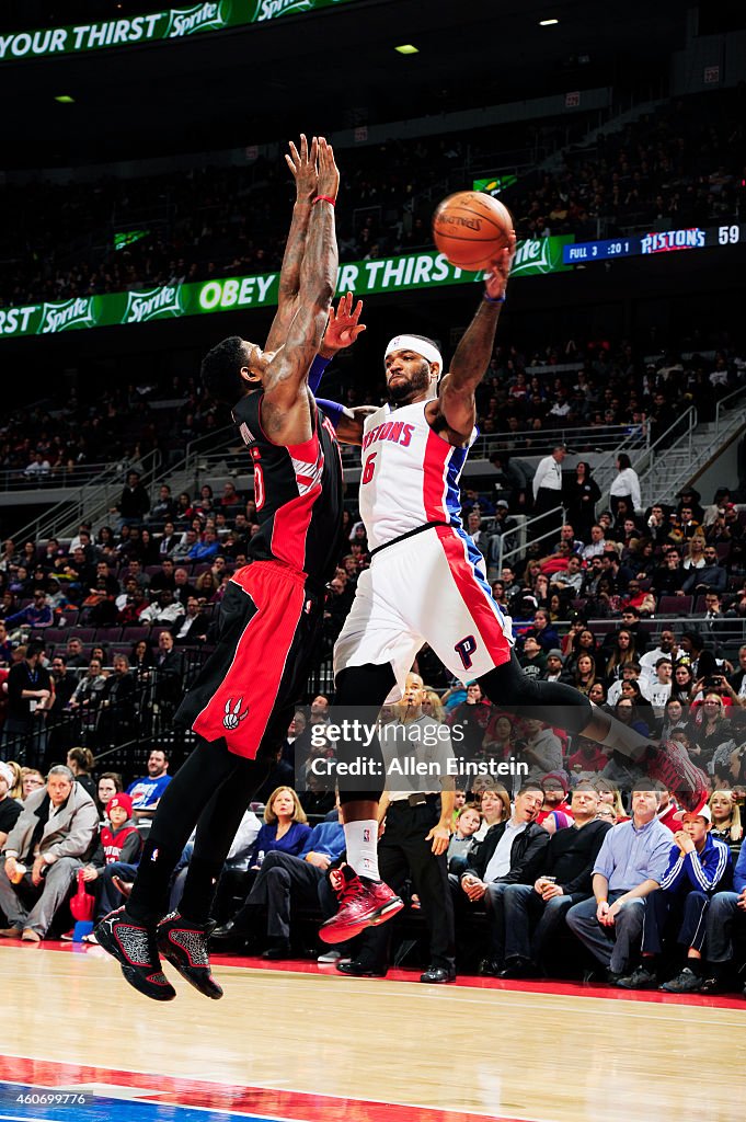 Toronto Raptors v Detroit Pistons