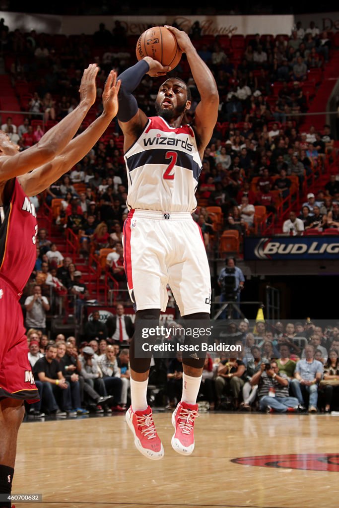 Washington Wizards v Miami Heat