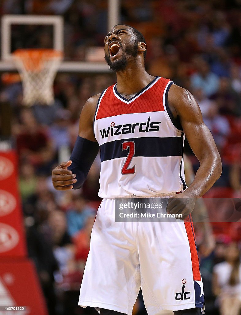 Washington Wizards v Miami Heat