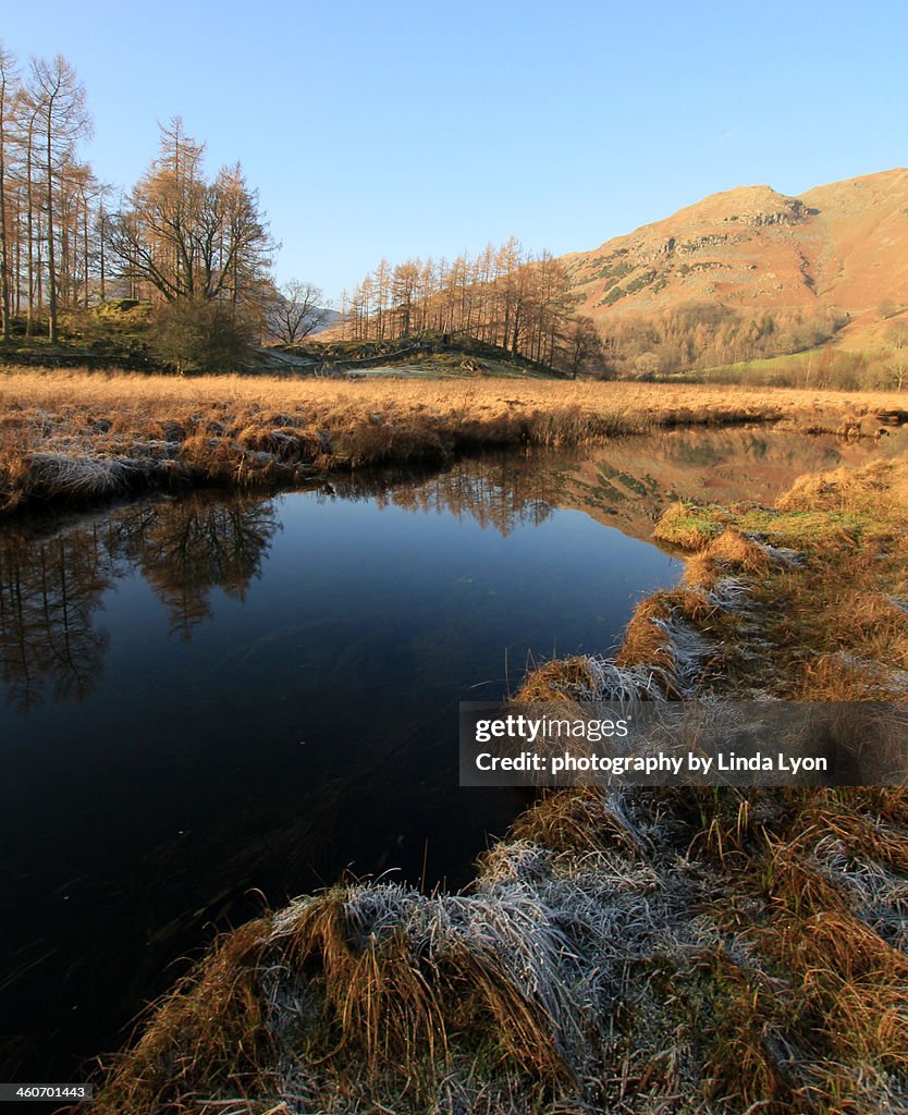 Frost and sun  Little Langdale