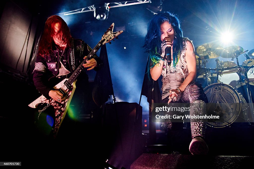 Arch Enemy Perform At Manchester Academy