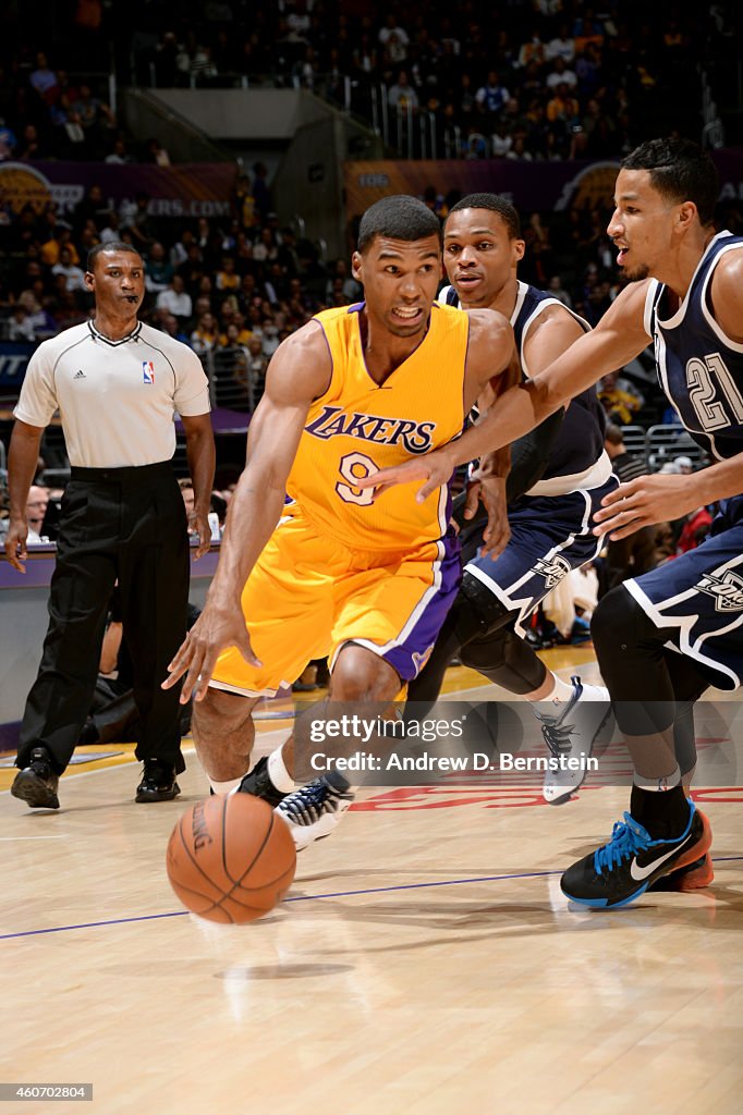 Oklahoma City Thunder v Los Angeles Lakers