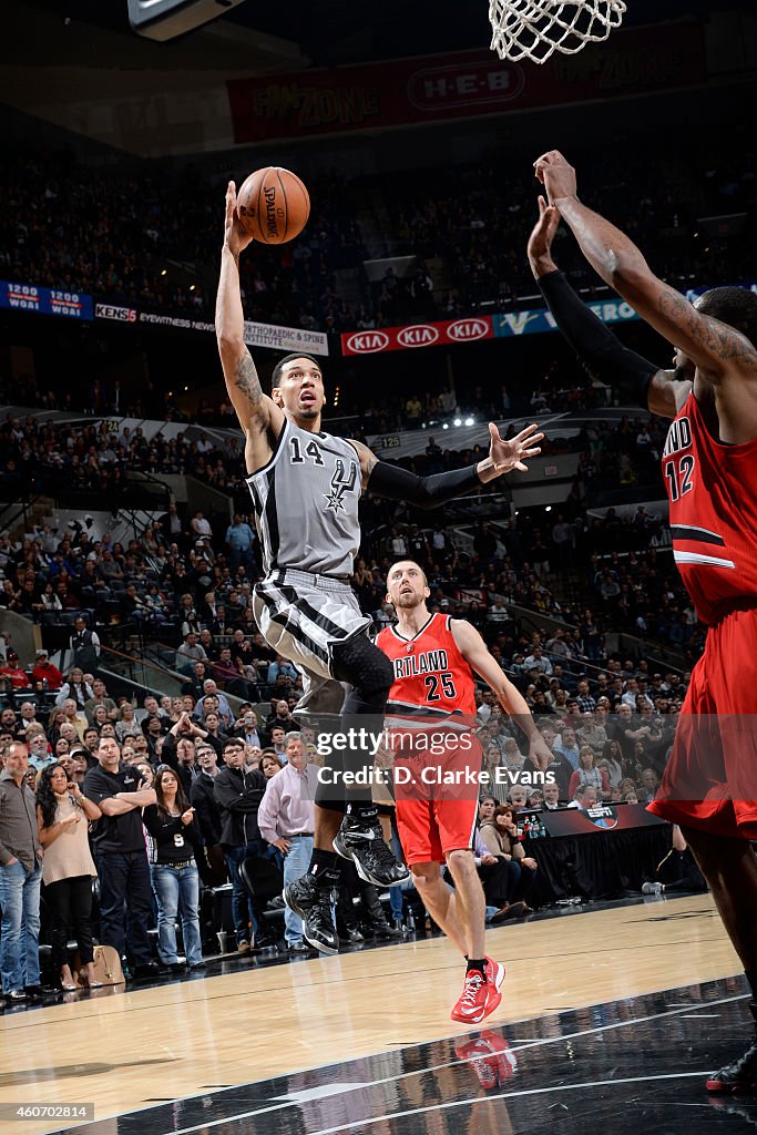 Portland Trail Blazers v San Antonio Spurs