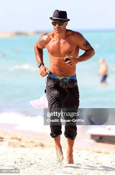 Shemar Moore is seen on July 02, 2012 in Miami, Florida.