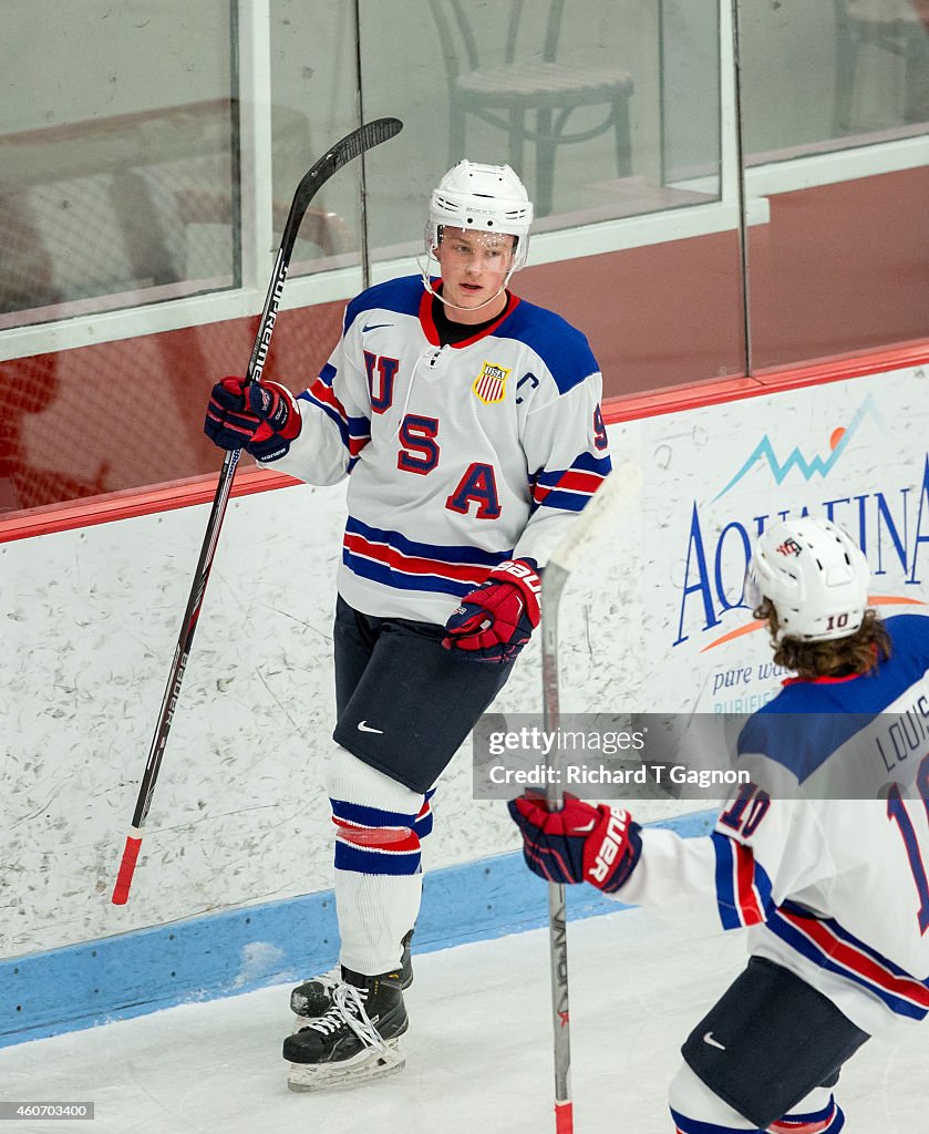 USA Hockey Juniors v Boston