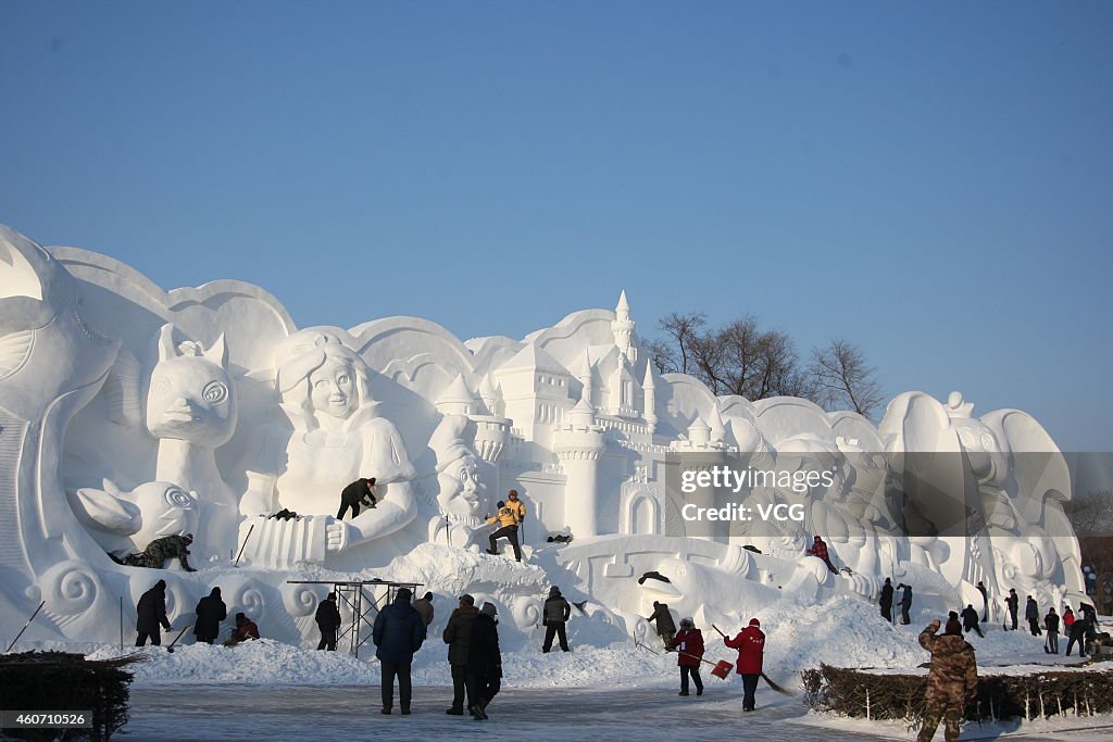 2014 Harbin Sun Island International Snow Sculpture Art Expo